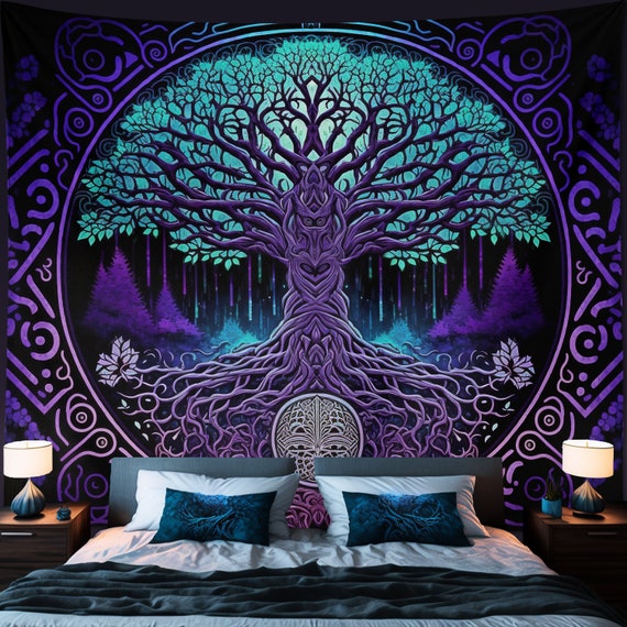 Avatar Tree of Souls Tapestry Pandora Inspired Wall Hanging - Etsy