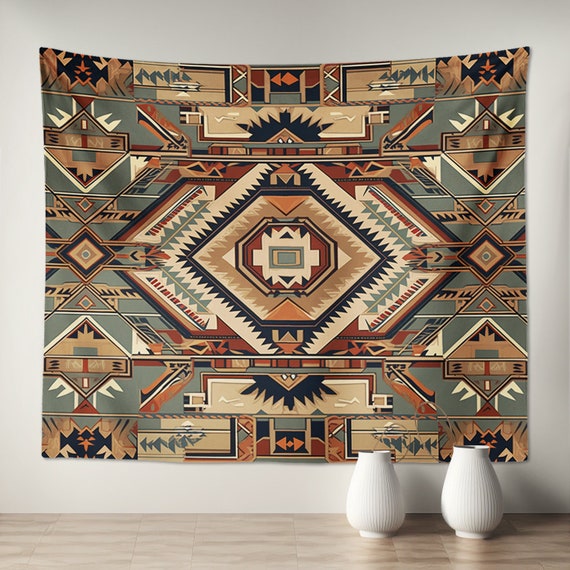 Native American Ethnic Tapestry Wall Hanging Art for Living Kids Bedroom Dorm Indigenous Room Decor Gift Etsy