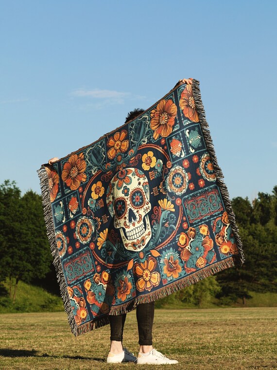 Mexican blanket wall hanging hotsell