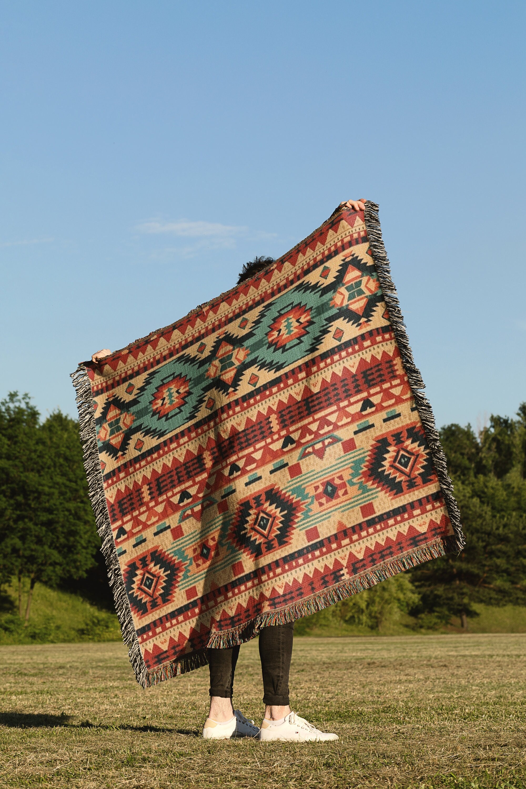 Navajo Throw Blanket Etsy Canada
