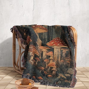 Forest's Twilight Throw Blanket