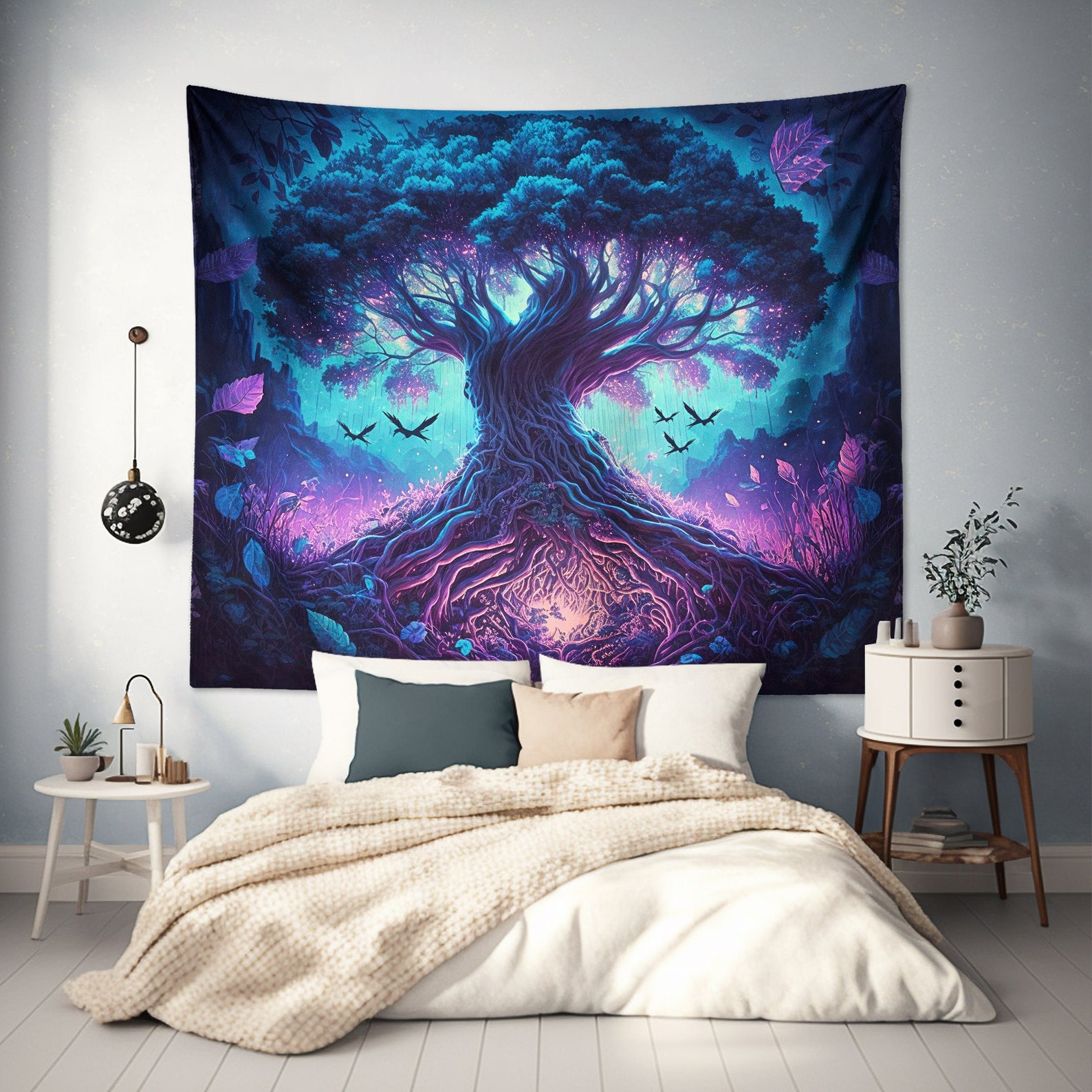 Tree of Life Pandora Tapestry Avatar Tree of Souls Tapestry - Etsy