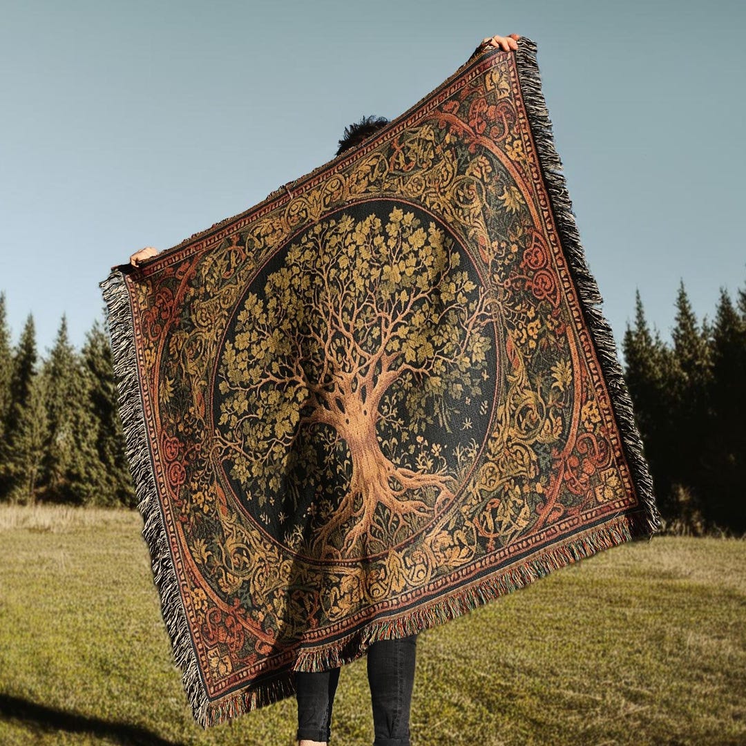 Tree Of Life Throw Blanket
