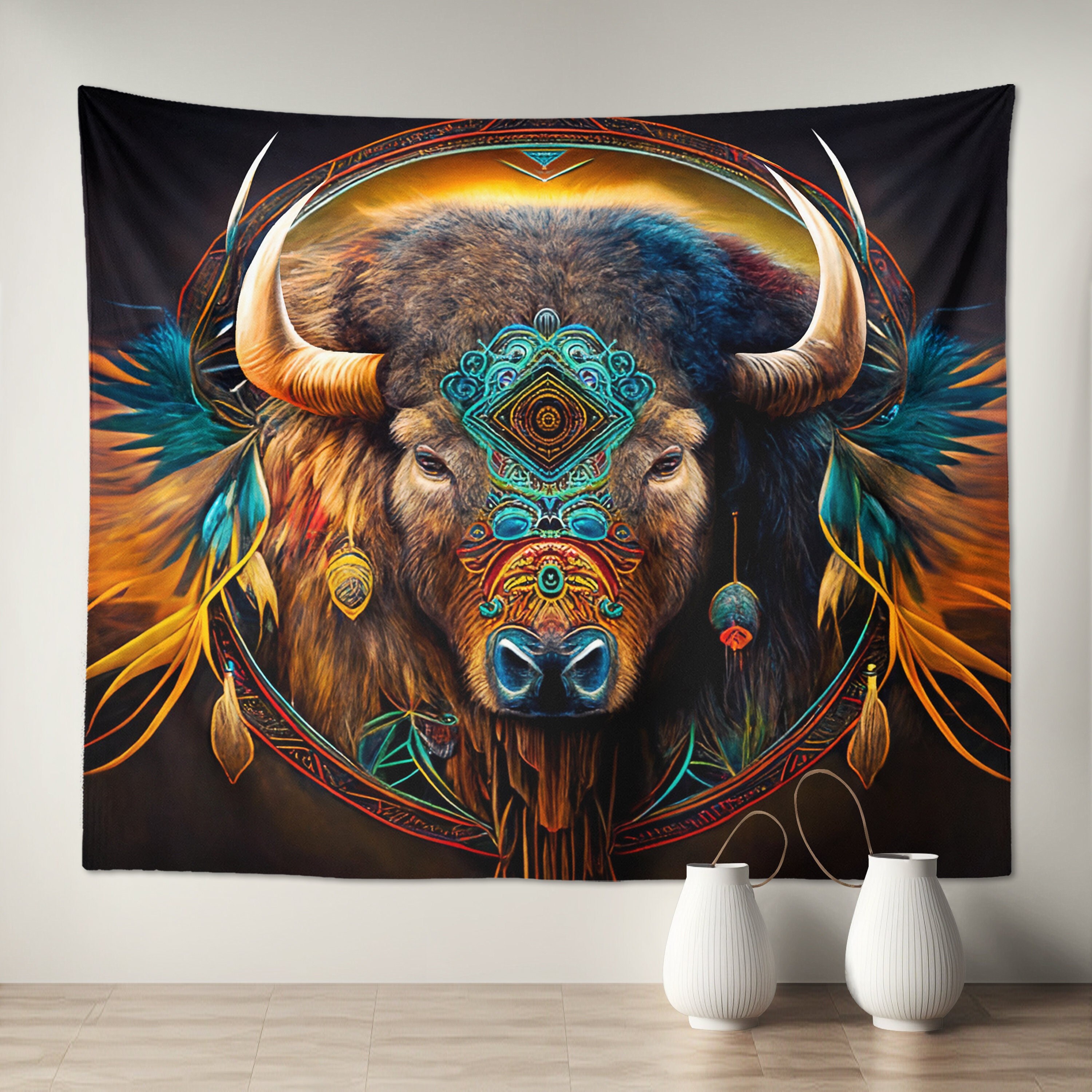 Bison tapestry hotsell