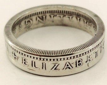 QUEEN Elizabeth RING, Elizabeth coin ring, royal ring, queen england, queen coin, queen ring, queen Jewelry, queen elizabeth ring