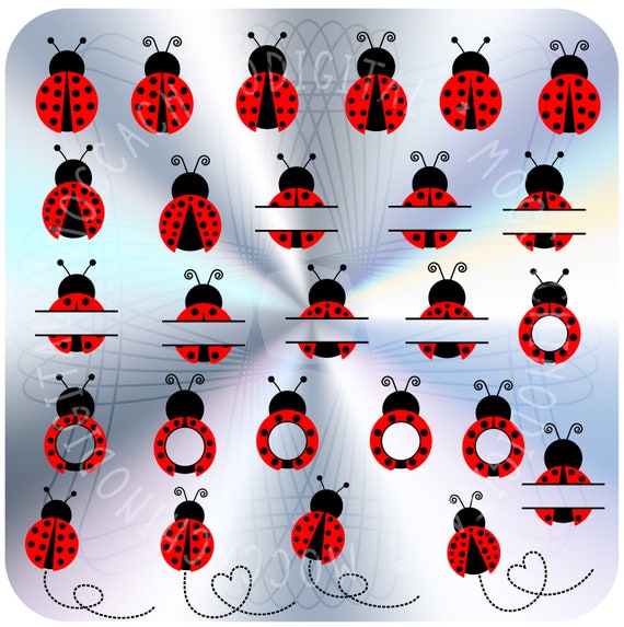 Miraculous Ladybug SVG files for Cricut / Silhouette, Clipart