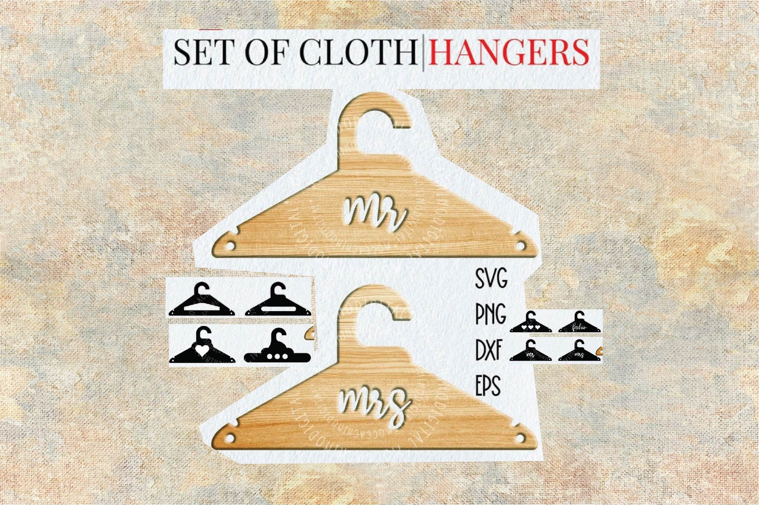 Clothes Hanger Svg, Coat Hanger Svg. Vector Cut file for Cricut,  Silhouette, Pdf Png Eps Dxf, Decal, Sticker, Vinyl