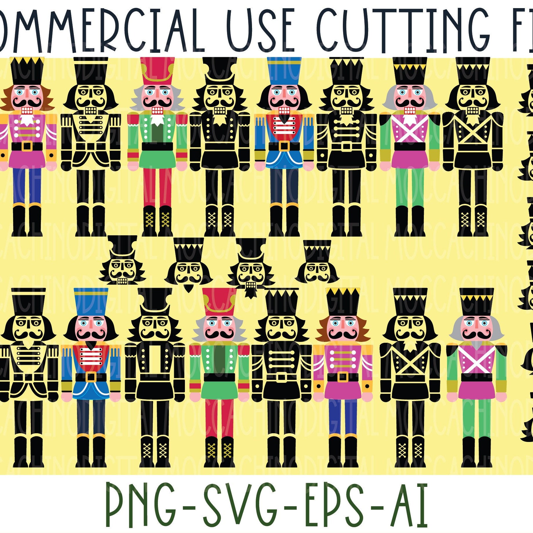 The NUTCRACKER in SVG Christmas NUTCRACKER Svg Christmas Etsy Australia