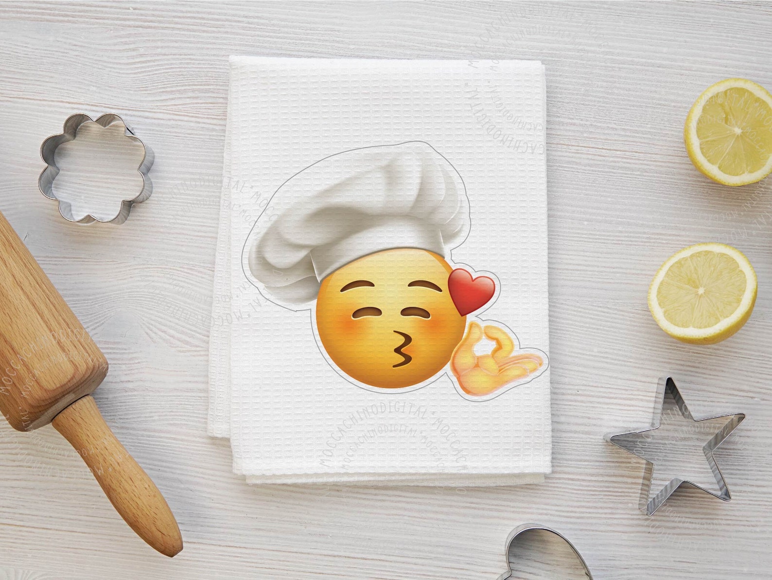 Chef Kiss Emoji Png 3 Files Seperated Clipart Cartoon of a Etsy