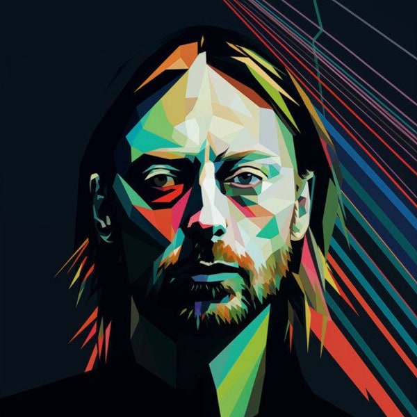 Thom Yorke Poster, Radiohead