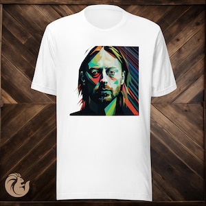 Thom Yorke T-Shirt, Fan Art, Radiohead, Unisex t-shirt