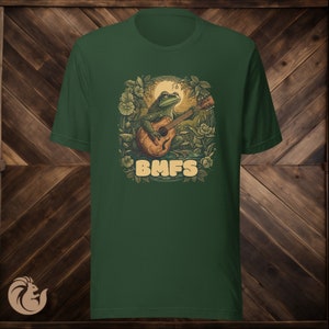 BMFS, Billy Strings Shirt, Creek Frog Shirt,  retro guitar, Bluegrass, Fan Art, nonbinary shirt