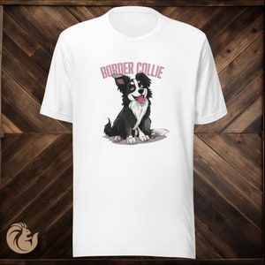 Border Collie Mom T-Shirt: Dog Lover Gift