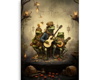 Billy Strings Poster, Billy Frog Band Poster, Pick Your Size!