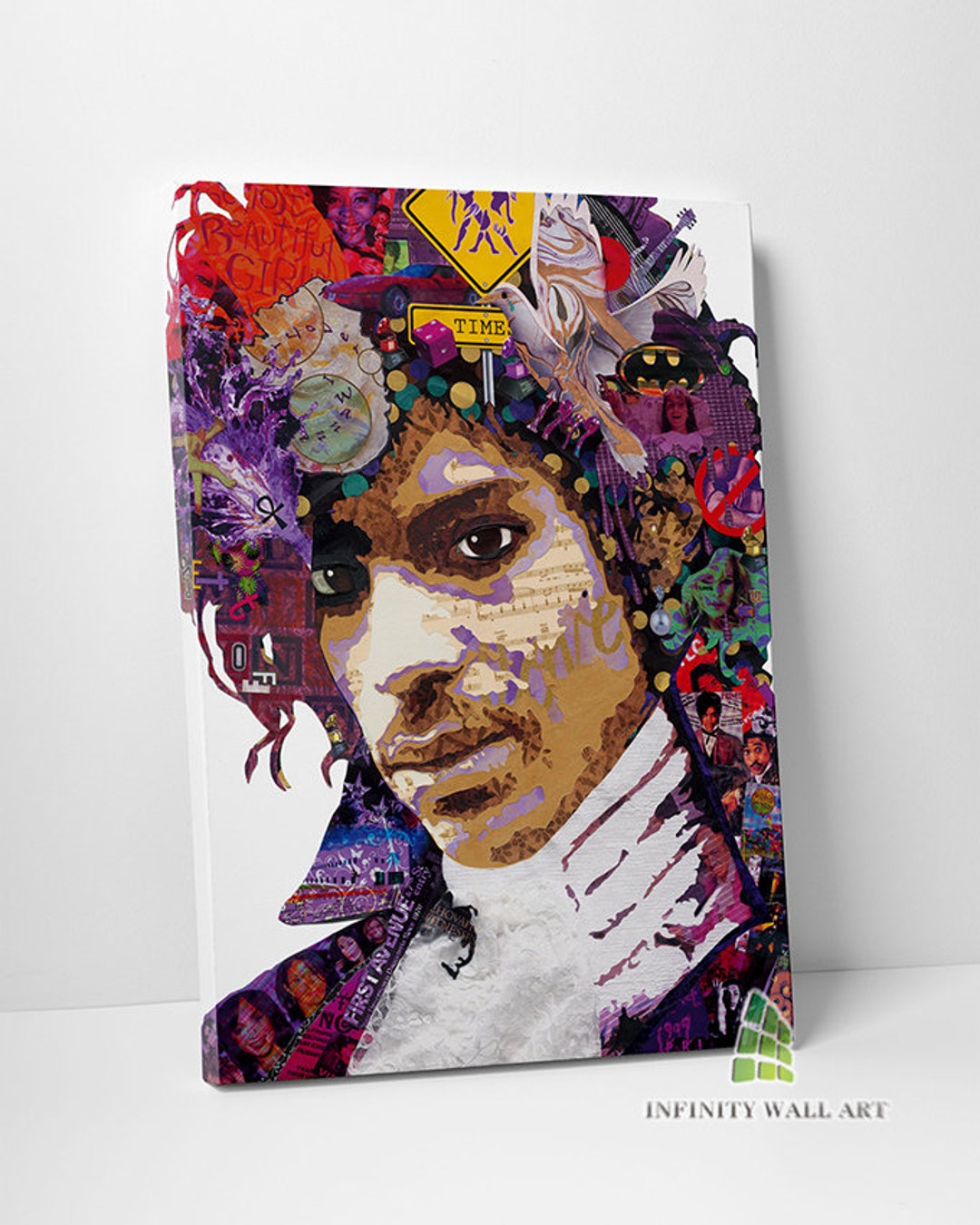 Prince Pop Art Canvas Art Wall Art Decor Abstract Framed Print Picture ...