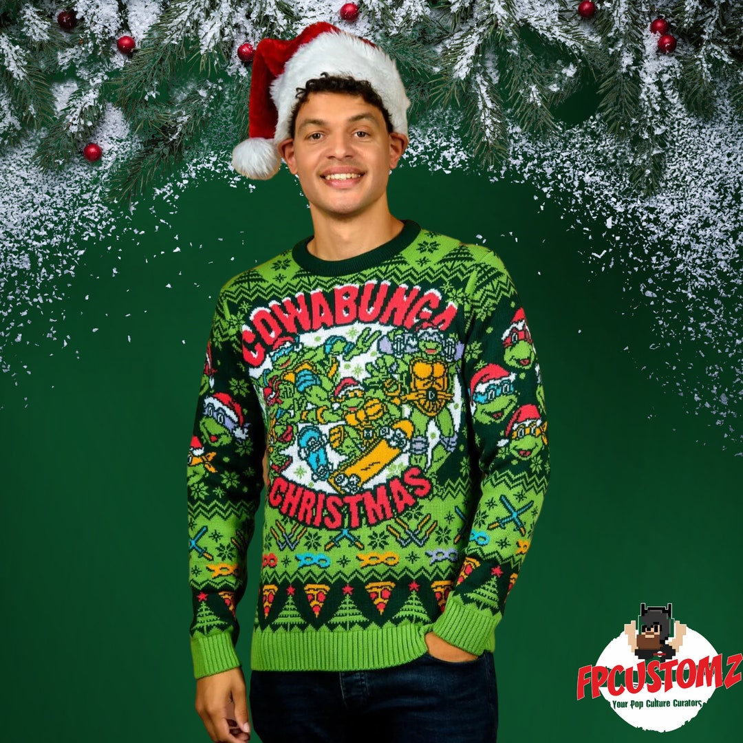 Tmnt christmas jumper sale