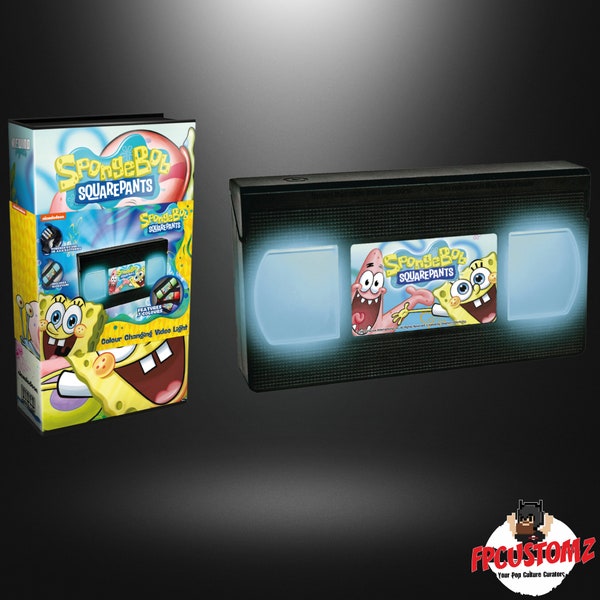 Spongebob Squarepants: Rewind Lights Video Light (Perfect Stocking Filler)