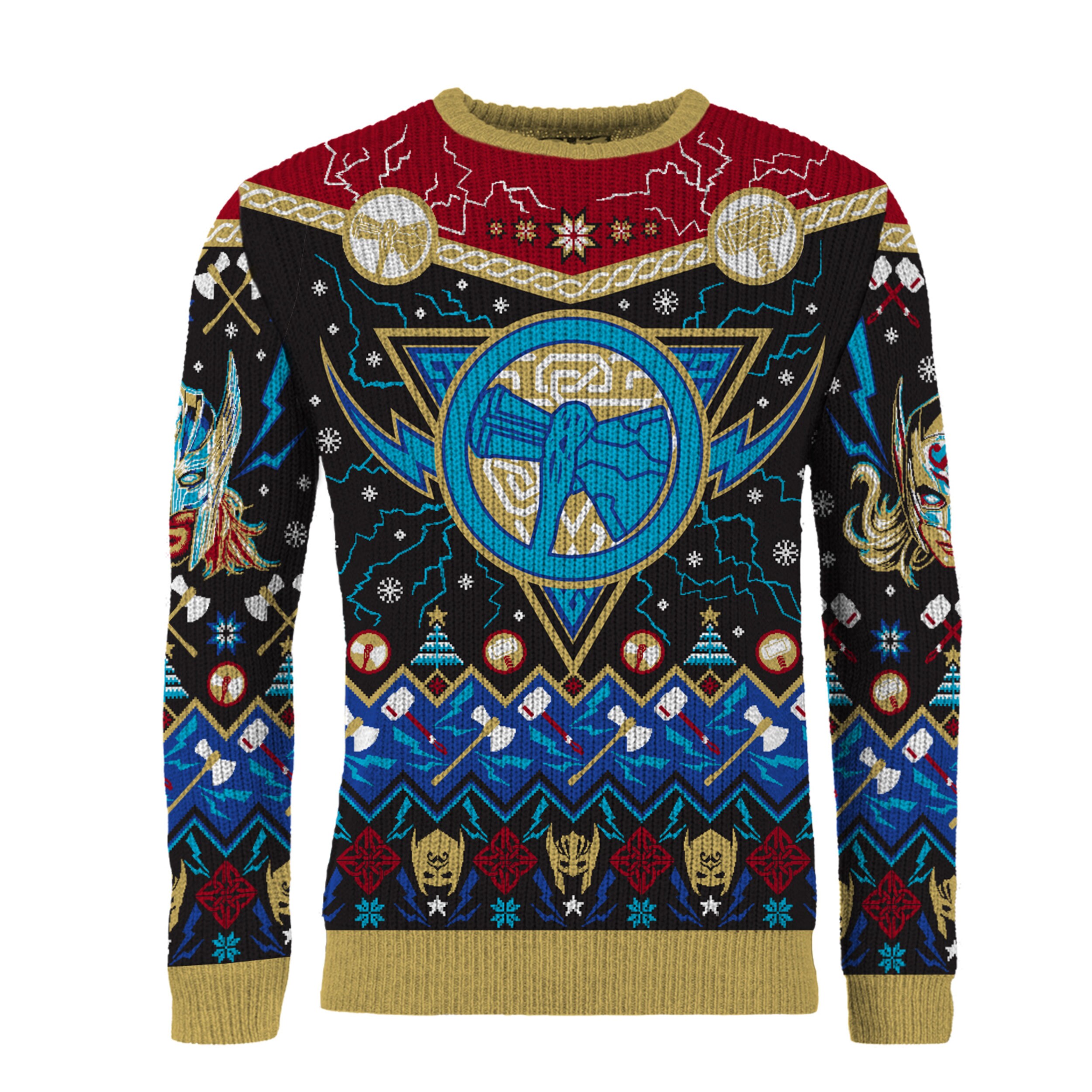 Thor Christmas Jumper Sweater Sweatshirt Xmas Retro Inspired - Etsy UK