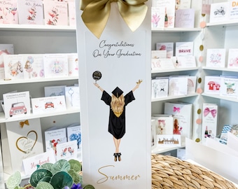 Bolsas de botellas personalizadas de graduación - Bolsas de regalo personalizadas - Bolsa de regalo de graduación - Regalos de graduación - Idea de regalo de graduación
