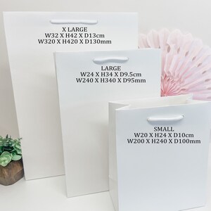 Eurowrap It's A Girl Gift Bag With Gift Tag - Gift Bag For New Baby Baby Shower Newborn Eco Friendly Bag 100 Recyclable Baby Girl Gift Wrap Occasion Present Large Size