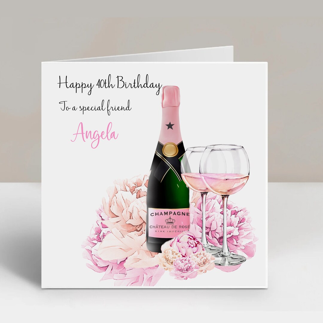 Personalised Birthday Card for Her - Etsy UK