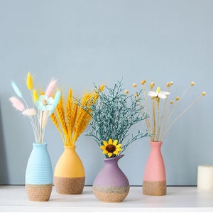 Nordic style home decor color ceramic vase