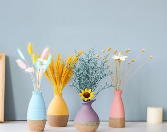 Nordic style home decor color ceramic vase