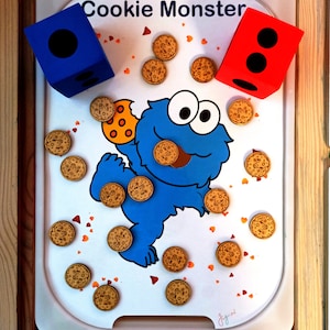 Cookie Monster Printable for Trofast Box