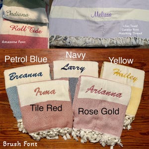 Personalized Gifts, Beach blanket, bridesmaid gifts, bachelorette towel, personalized towel, girl trip gift towel, gift for coworker, gifts for kid, gifts for her, gifts for friends, gifts for christmas, personalize towel, custom beach towel,