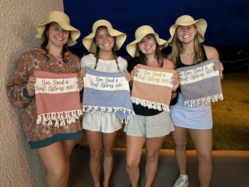 Personalized Gifts, Beach blanket, bridesmaid gifts, bachelorette towel, personalized towel, girl trip gift towel, mother day gift, girls trip gifts beach, employee gifts for christmas, wedding gifts, custom beach towel