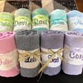 Personalized BEACH Towel, 70x40” Girls Trip Towel Personalized Gifts, Beach Bridal Party Towel, Bachelorette Wedding Custom Gifts