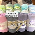 Personalized Beach Towel, Girls Trip Gift, Party Favor, Monogrammed Beach Towel, Beach Bridal Party Towel, Bachelorette Wedding Custom Gifts
