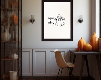Handprint Art Halloween | Halloween Wall Decorations | Halloween Wall Art Printable | Halloween Wall Art | Halloween Wall Art Decor