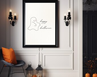 Handprint Art Halloween | Halloween Wall Decorations | Halloween Wall Art Printable | Halloween Wall Art | Halloween Wall Art Decor
