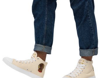 They Live in You Men’s High Top Canvas Shoes