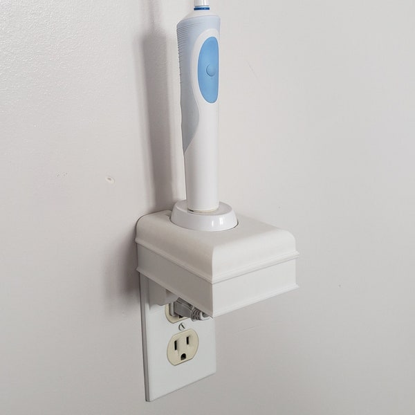 Electric Toothbrush Holder,  Oral B, 1 Charging Slots, Organizer, Outlet Wall Mount