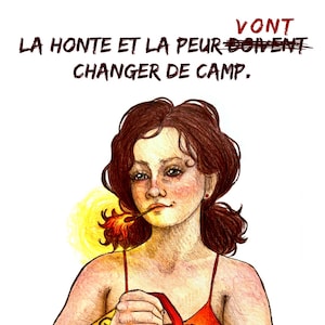 Carte Postale Santé Mentale - "La honte et la peur vont changer de camp"