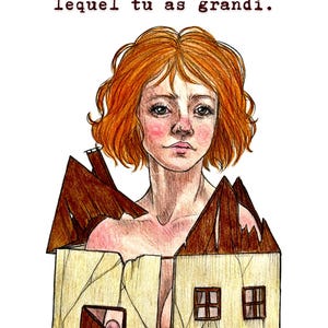 Carte Postale Santé Mentale - "Le droit de sortir du cadre"