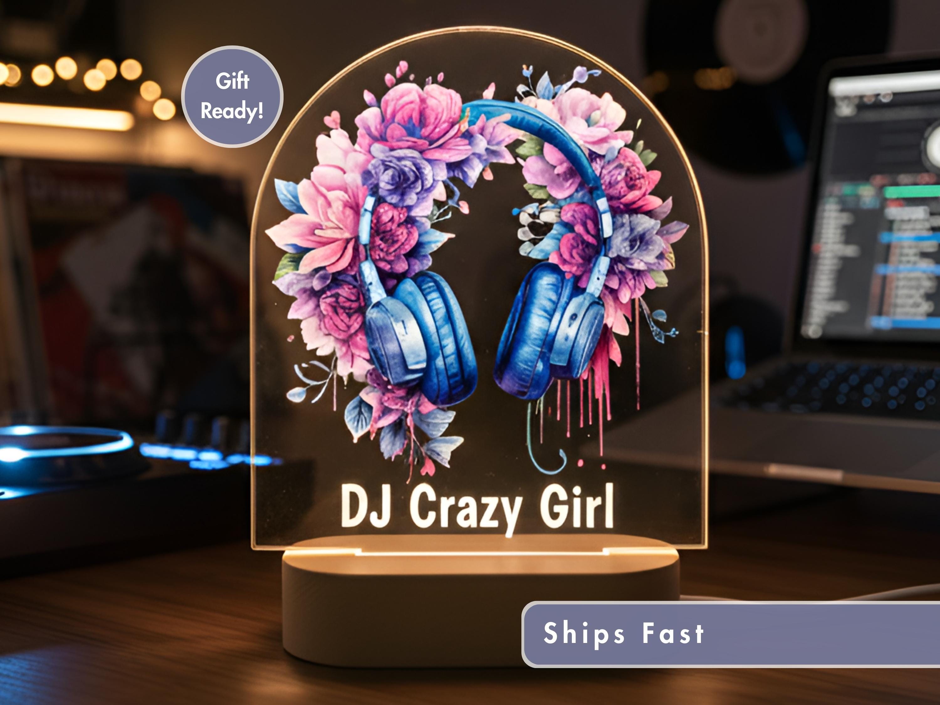 Personalized DJ Night Light - Custom LED Lamp for Music Lovers, Perfect  Gift for Djs, Unique Room Decor, Vibrant Nightlight for Parties - Etsy, image size:3000x2250