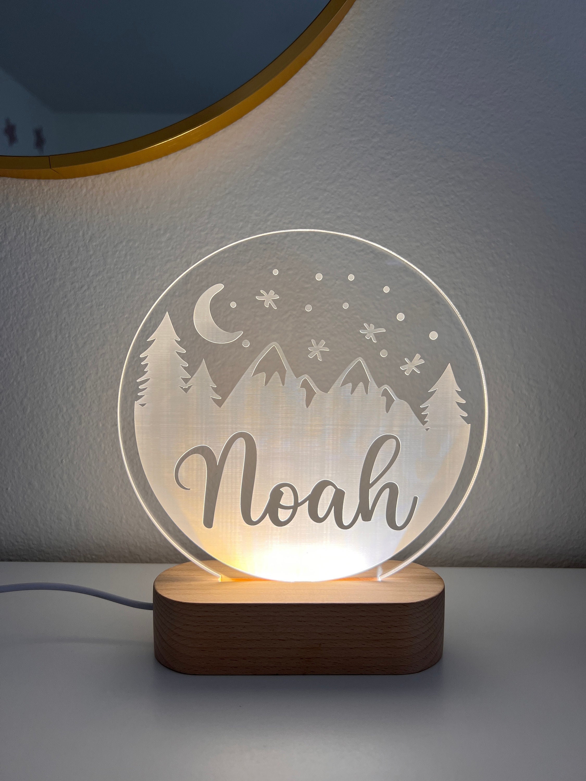 Sweet Dreams My Baby - Personalized LED Light – Macorner