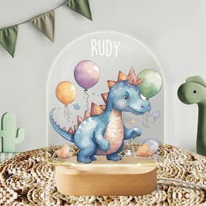 Personalized Dragon Night Light - Custom LED Lamp for Kids, Perfect Gift for Fantasy Lovers, Unique Room Decor, Fun and Magical Nightlight