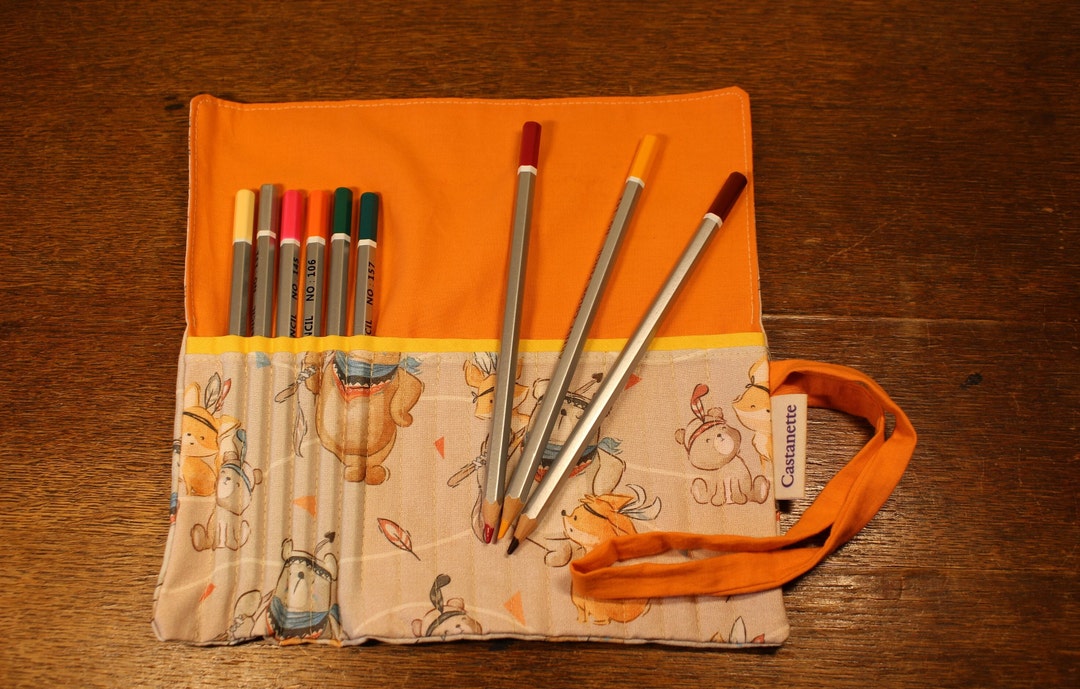 Roller Storage Colored Pencils Markers Pen. Children's - Etsy