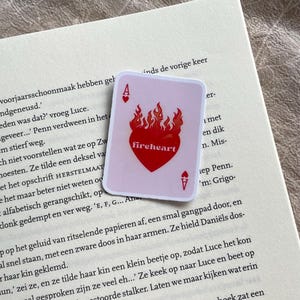 Fireheart | Aelin | throne of glass | Sarah j maas universe | stickers | booklover | bookish sticker | bookish things