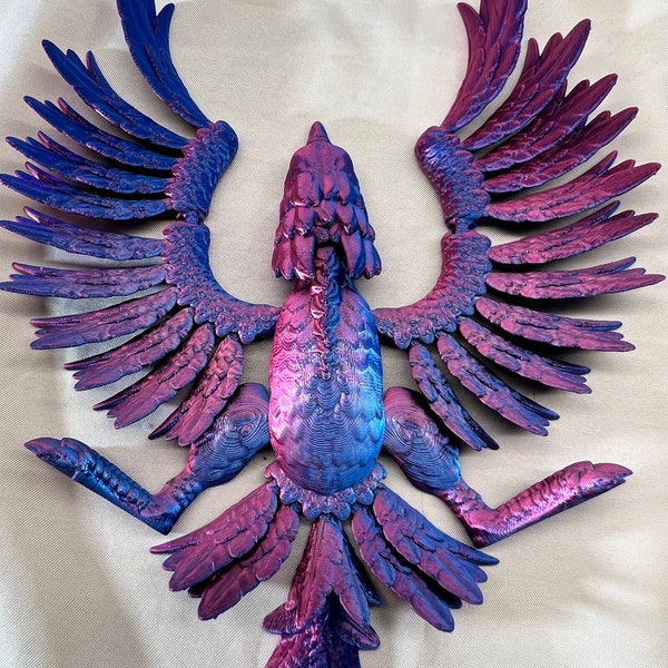 Flexi Phoenix 3D Gedruckter Phoenix