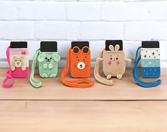 Handytasche häkeln Anleitung: Einfache Amigurumi-Bag-Anleitung (PDF)