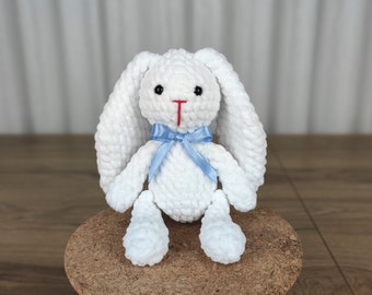 Long Ears Bunny Crochet Pattern / Amigurumi Tutorial / PDF Digital Download