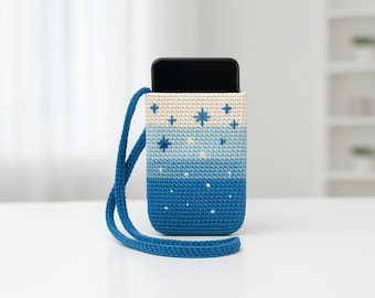 Crochet Phone Bag Pattern: Crossbody Pouch & Case PDF