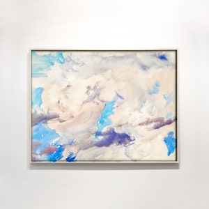 Sky Singer Sargent Printable - Clouds Wall Art Print - Skyscape John Singer Sargent Watercolor Art Print - Vintage Cloudscape Print