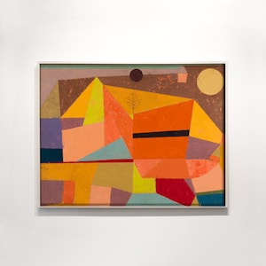 Paul Klee Abstract Printable - Abstract Landscape Painting Print - Mid Century Modern Art Print - Landscape Abstract Wall Art - Minimalism