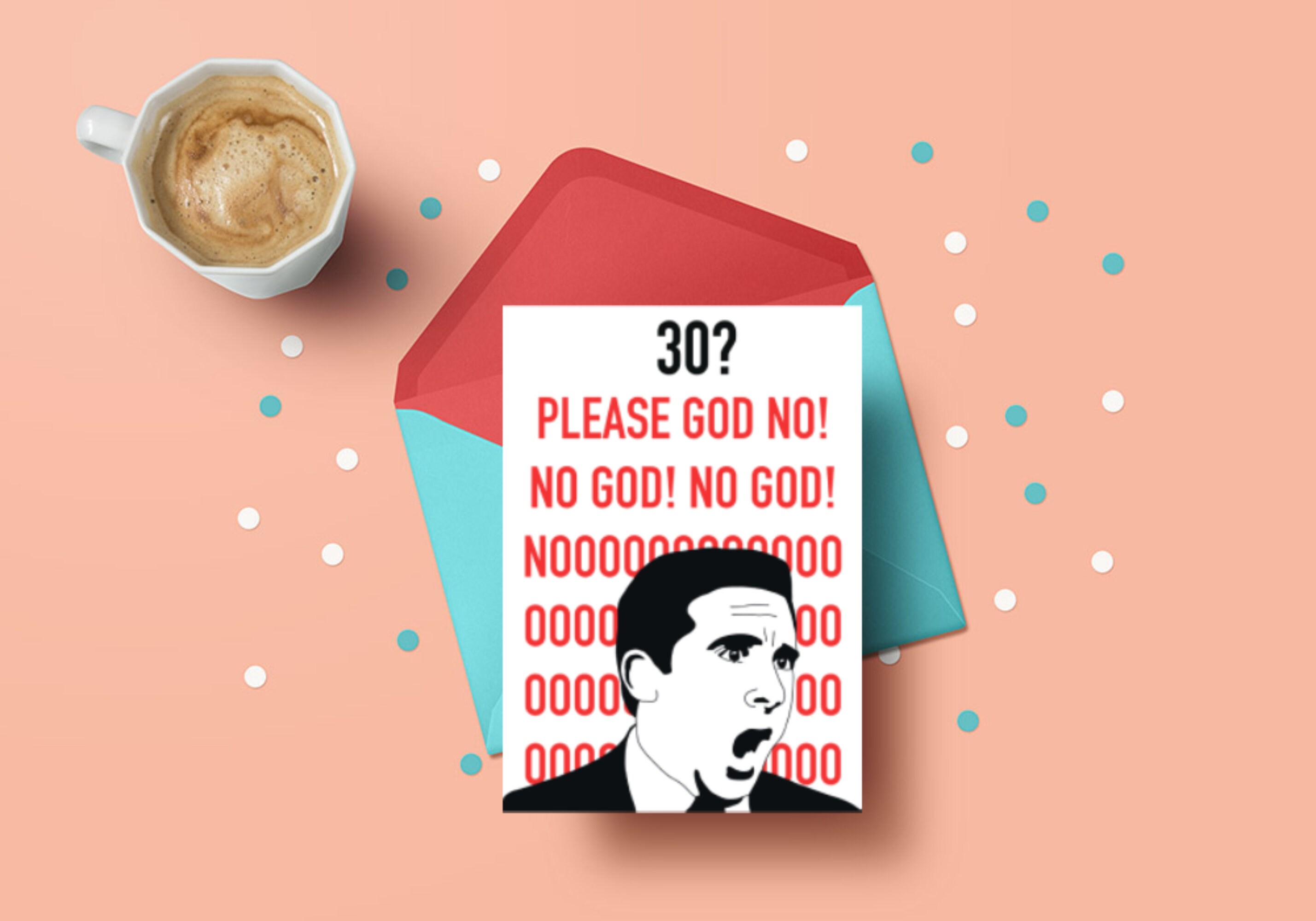 Instant Download Michael Scott 30th Birthday Card//printable, Last ...
